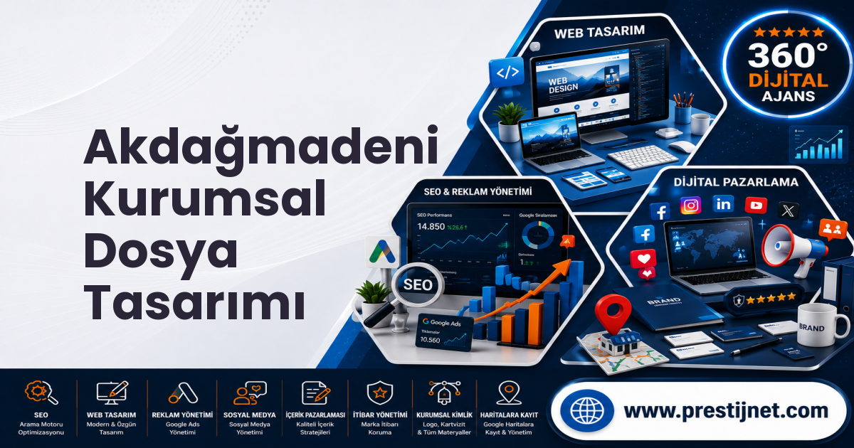 Akdağmadeni Kurumsal Dosya Tasarımı