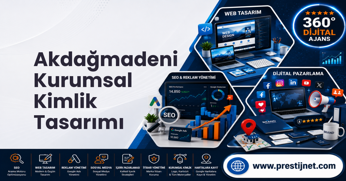 Akdağmadeni Kurumsal Kimlik Tasarımı
