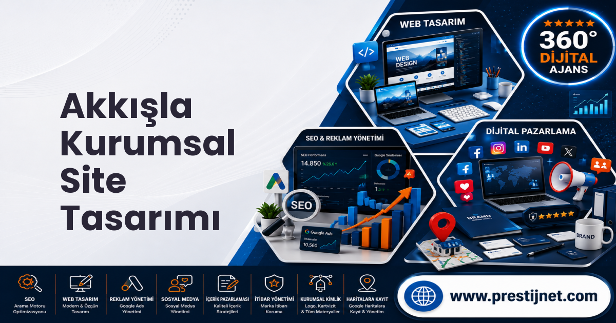 Akkışla Kurumsal Site Tasarımı