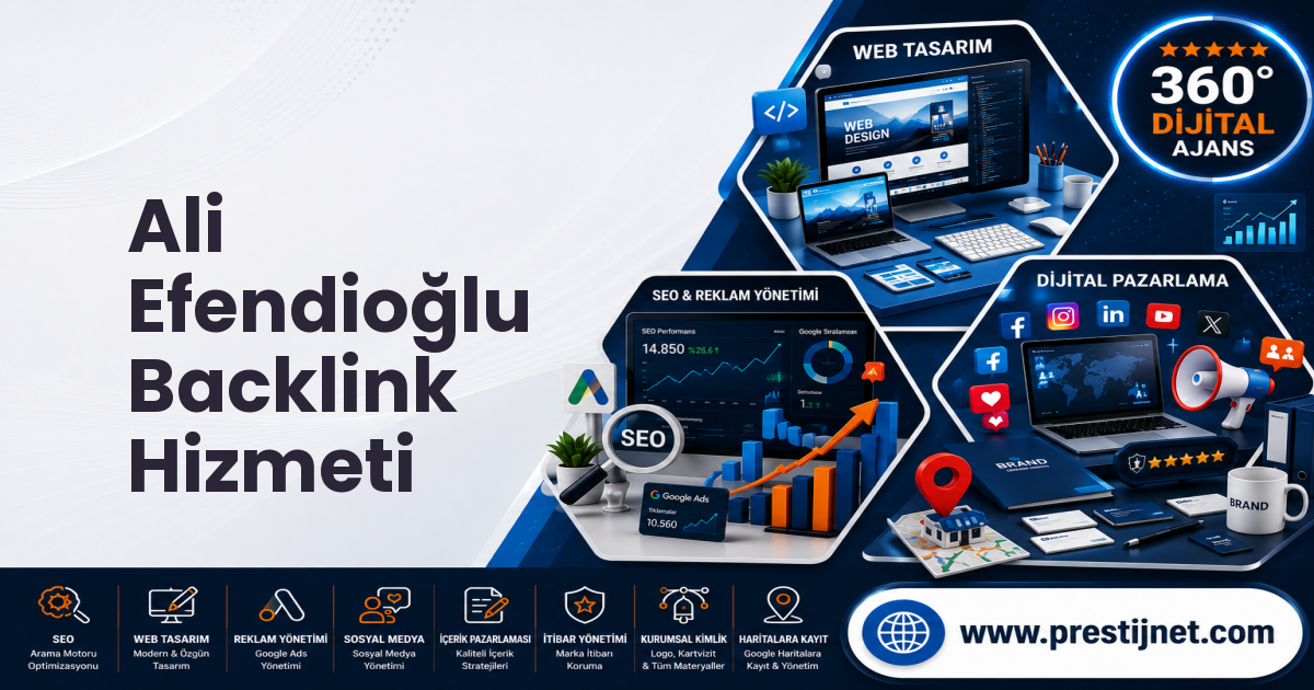 Ali Efendioğlu Backlink Hizmeti