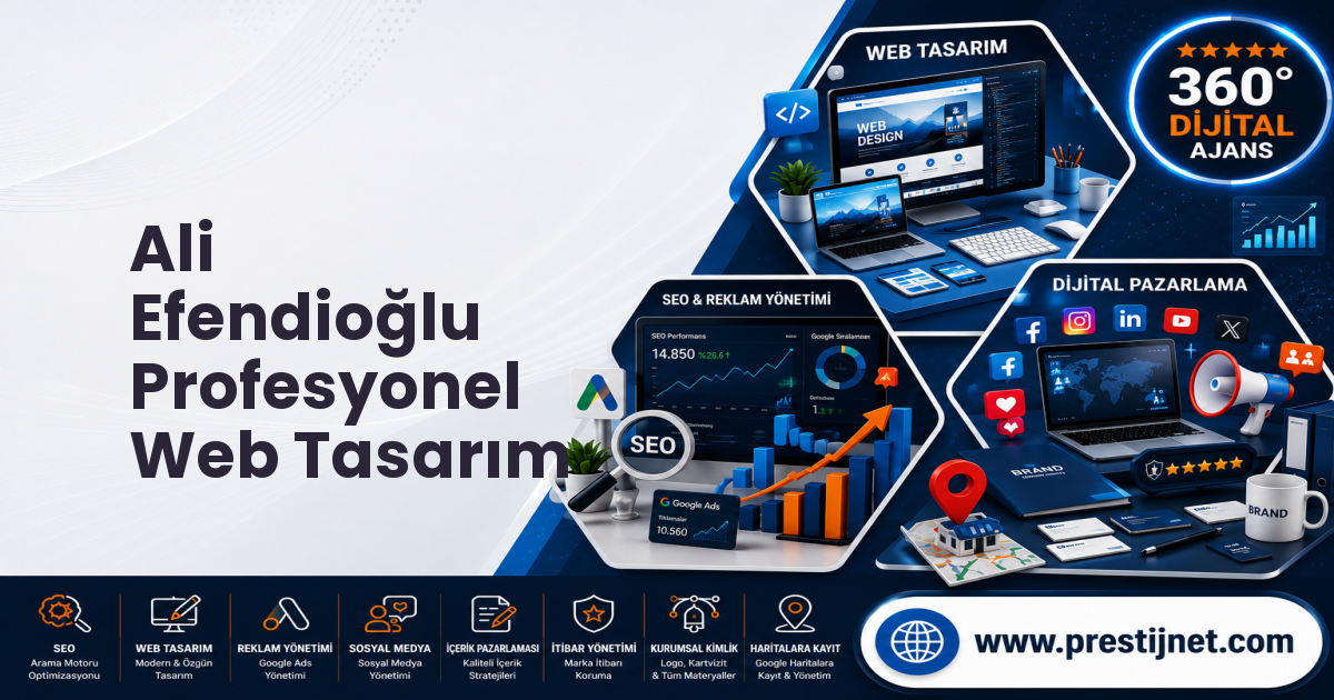 Ali Efendioğlu Profesyonel Web Tasarım