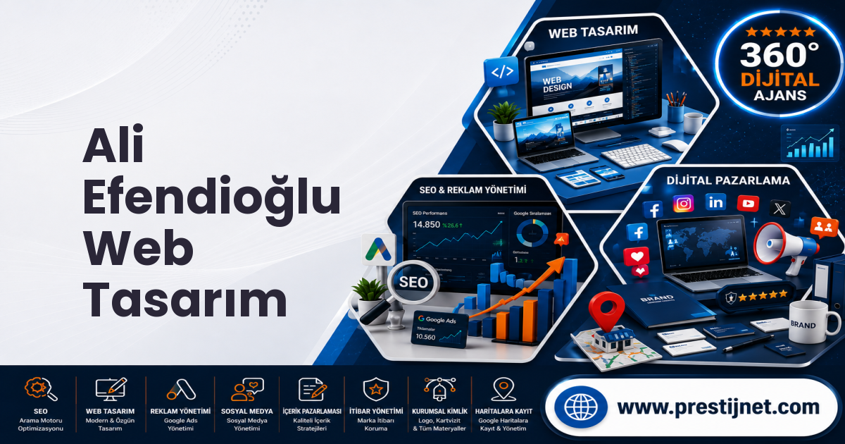 Ali Efendioğlu Web Tasarım