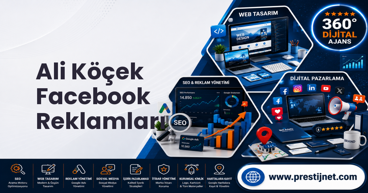 Ali Köçek Facebook Reklamları