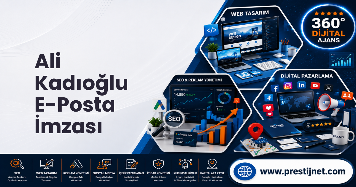 Ali Kadıoğlu E-Posta İmzası