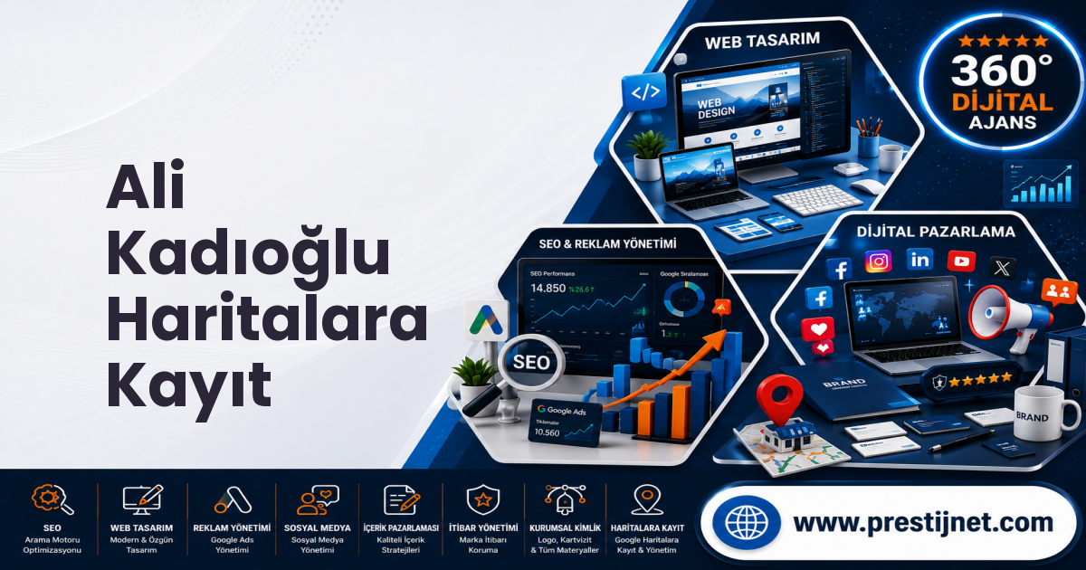 Ali Kadıoğlu Haritalara Kayıt