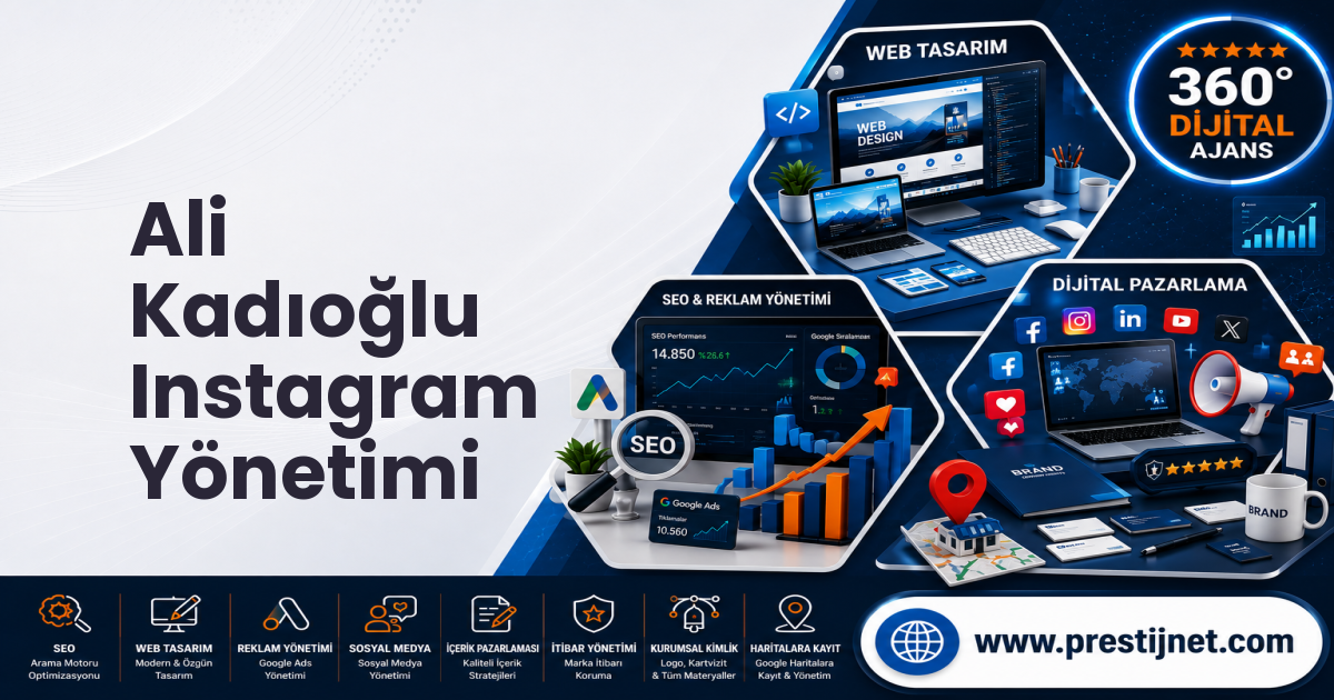 Ali Kadıoğlu Instagram Yönetimi