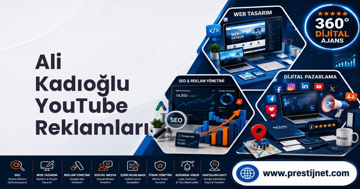 Ali Kadıoğlu YouTube Reklamları