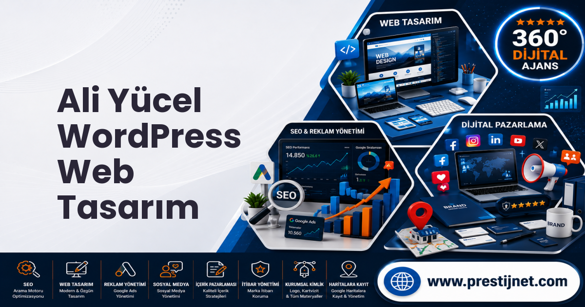 Ali Yücel WordPress Web Tasarım