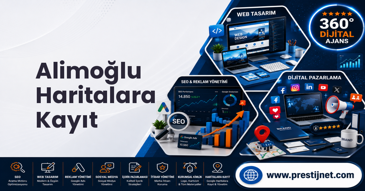 Alimoğlu Haritalara Kayıt