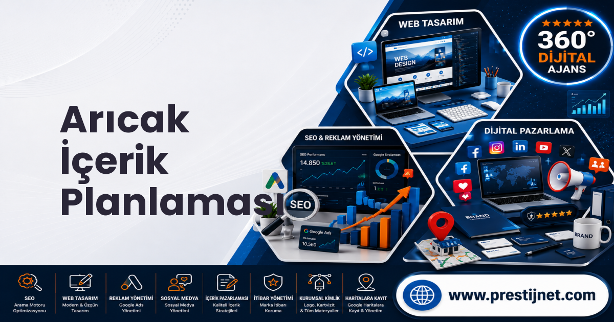 Arıcak İçerik Planlaması