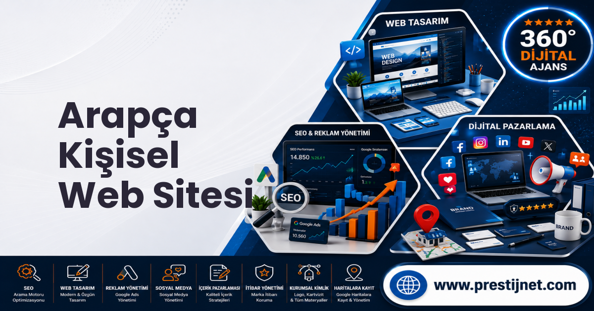 Arapça Kişisel Web Sitesi