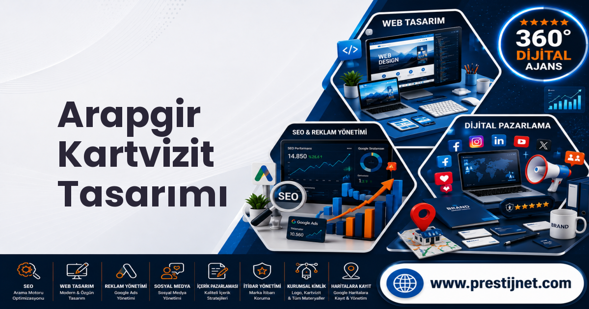 Arapgir Kartvizit Tasarımı