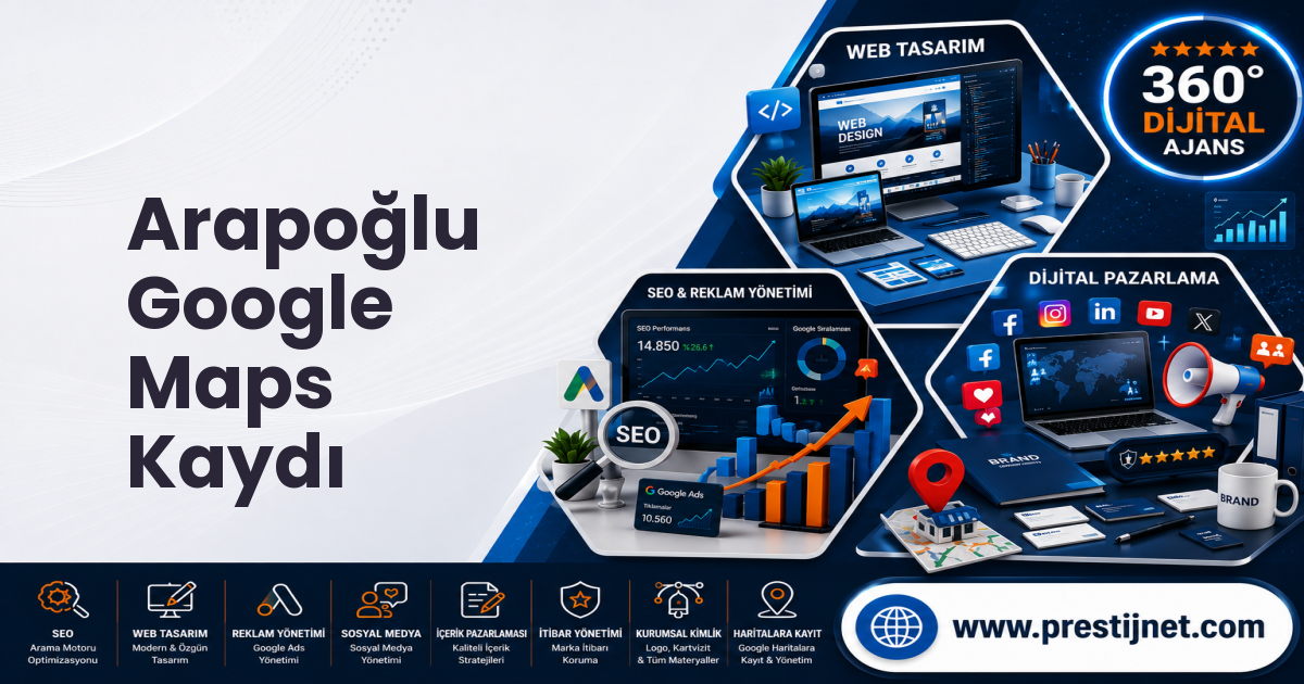 Arapoğlu Google Maps Kaydı