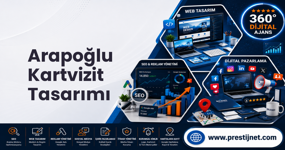Arapoğlu Kartvizit Tasarımı