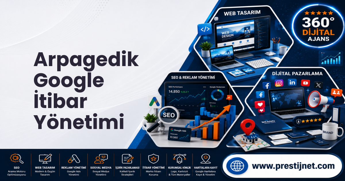 Arpagedik Google İtibar Yönetimi