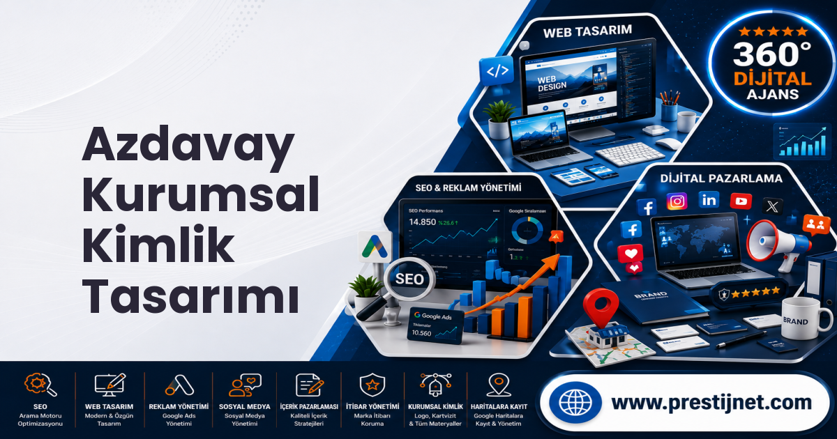 Azdavay Kurumsal Kimlik Tasarımı