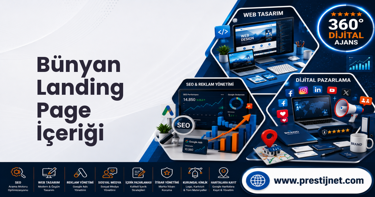 Bünyan Landing Page İçeriği