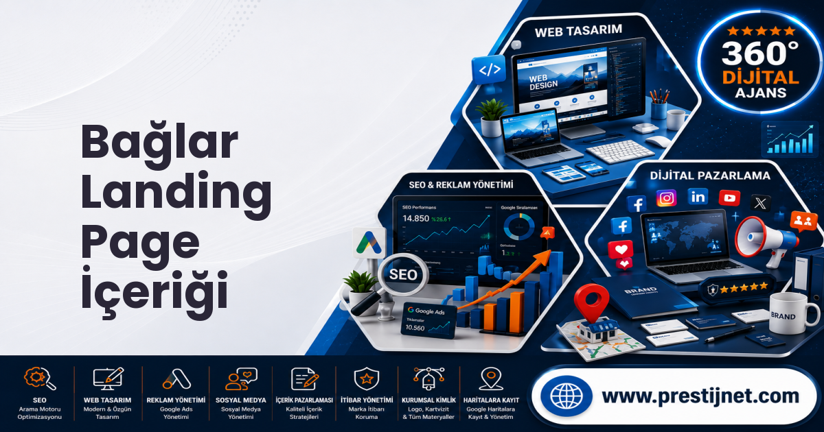 Bağlar Landing Page İçeriği