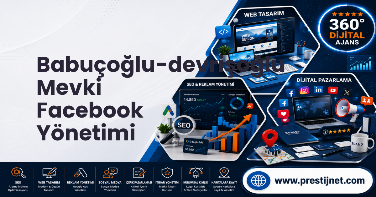 Babuçoğlu-devrişoğlu Mevki Facebook Yönetimi