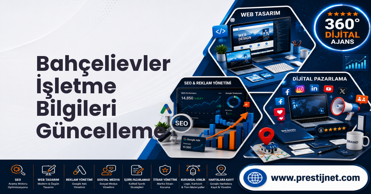 Bahçelievler İşletme Bilgileri Güncelleme