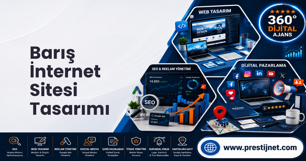 Barış İnternet Sitesi Tasarımı