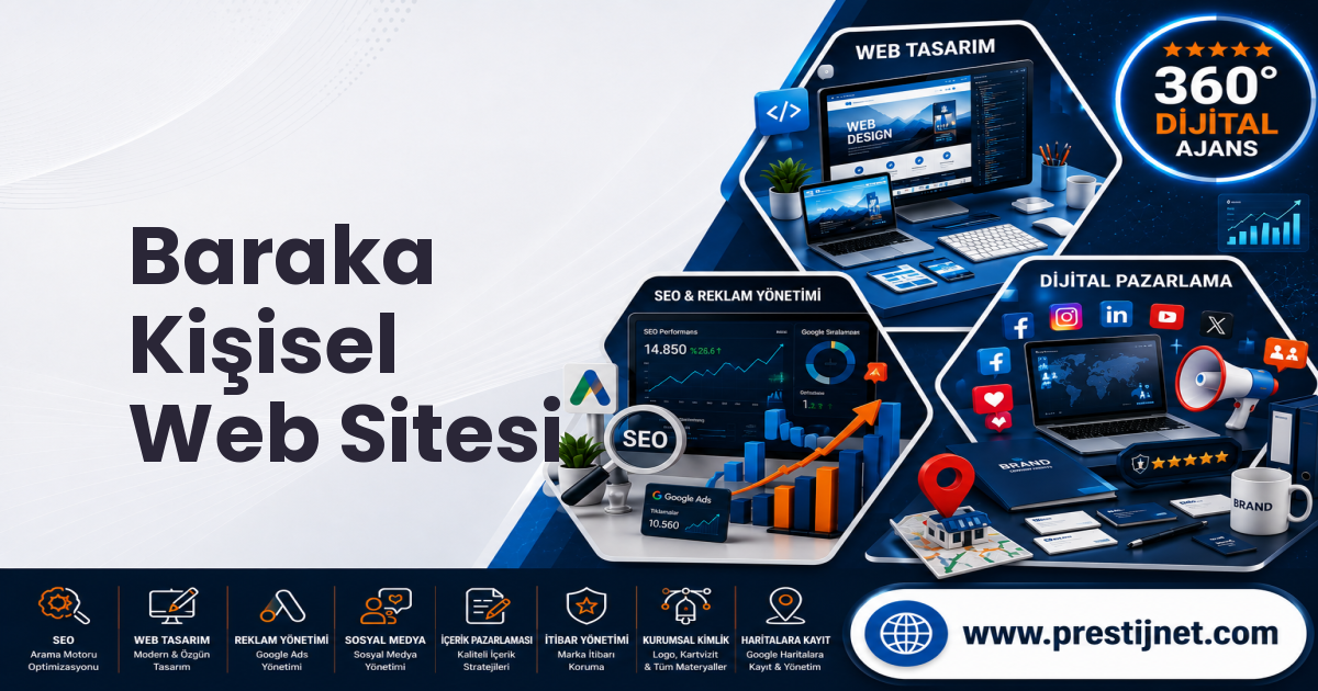 Baraka Kişisel Web Sitesi