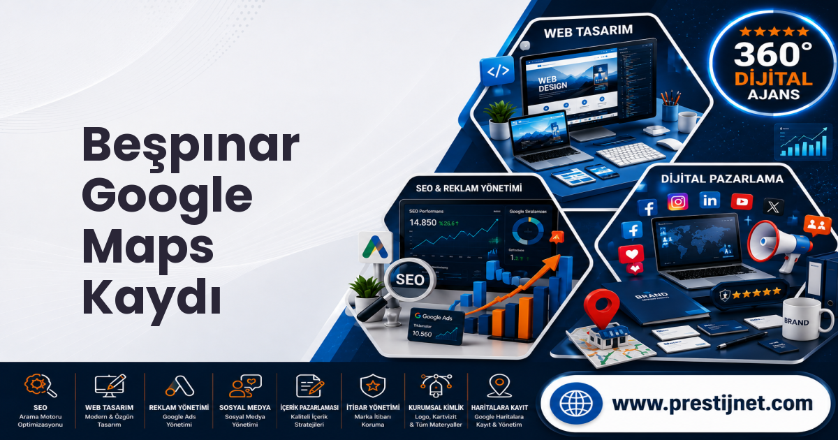 Beşpınar Google Maps Kaydı