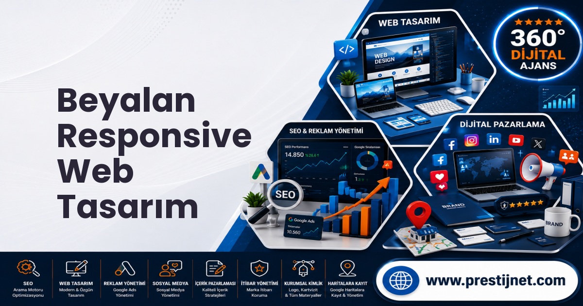 Beyalan Responsive Web Tasarım