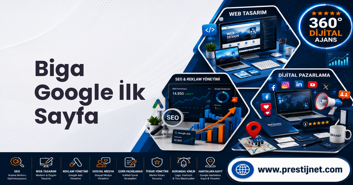 Biga Google İlk Sayfa