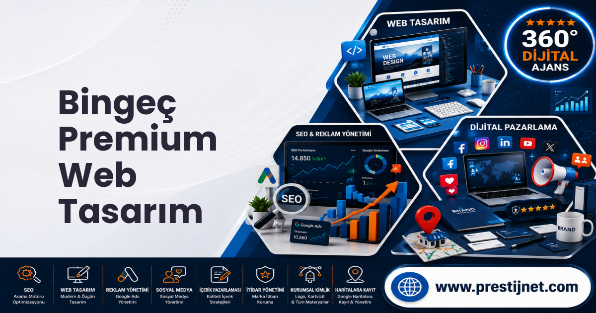 Bingeç Premium Web Tasarım