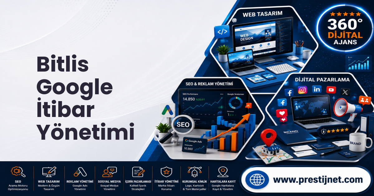 Bitlis Google İtibar Yönetimi