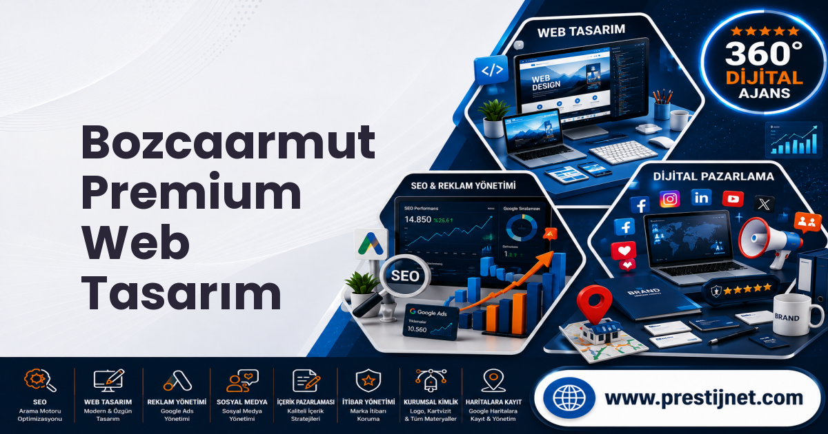 Bozcaarmut Premium Web Tasarım
