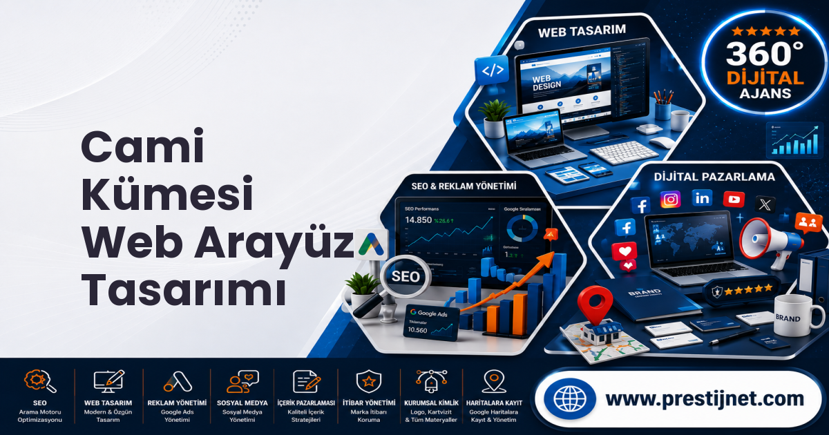 Cami Kümesi Web Arayüz Tasarımı