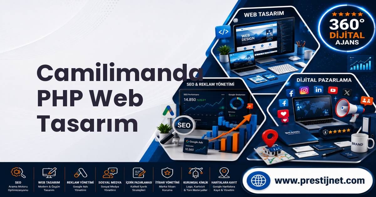 Camilimanda PHP Web Tasarım