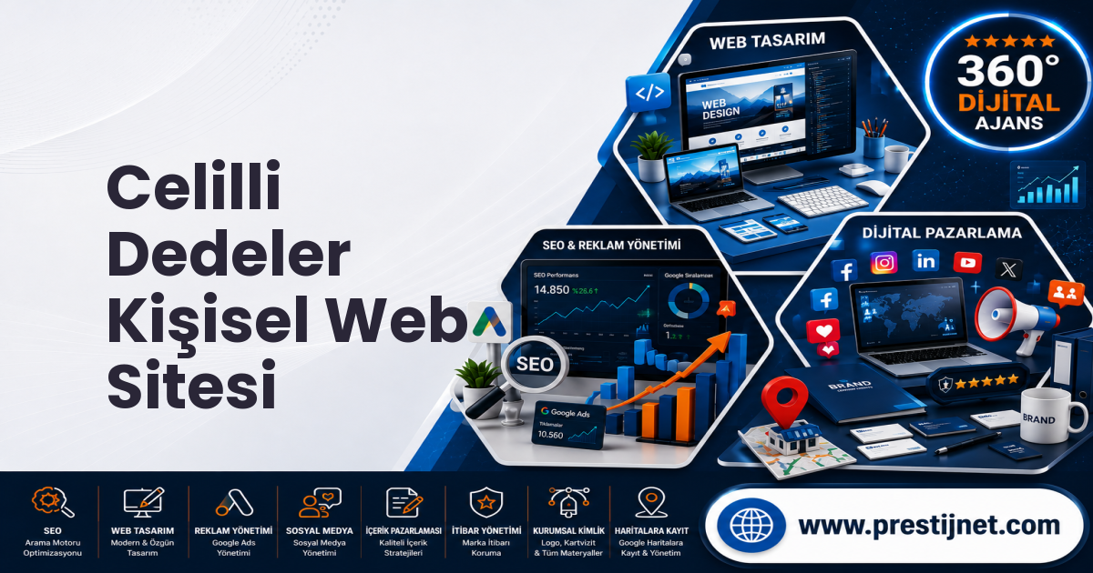 Celilli Dedeler Kişisel Web Sitesi