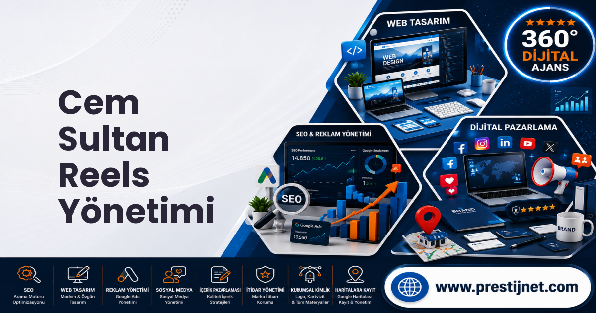 Cem Sultan Reels Yönetimi