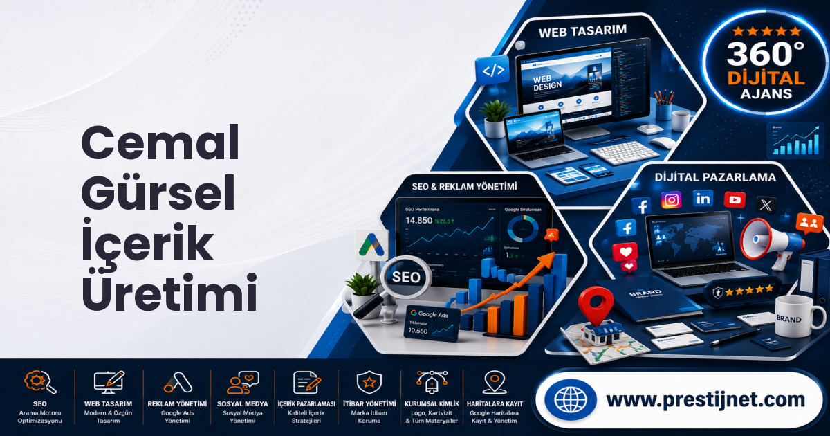Cemal Gürsel İçerik Üretimi
