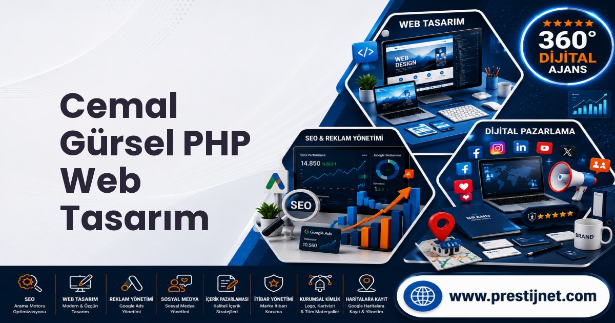 Cemal Gürsel PHP Web Tasarım