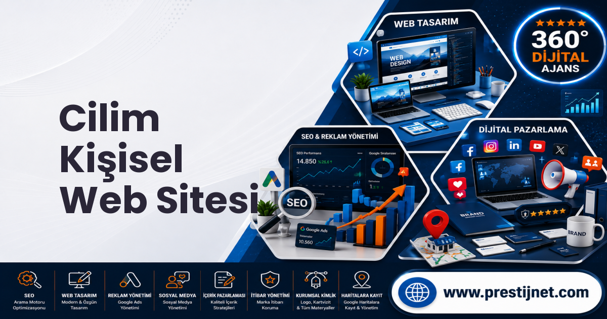 Cilim Kişisel Web Sitesi