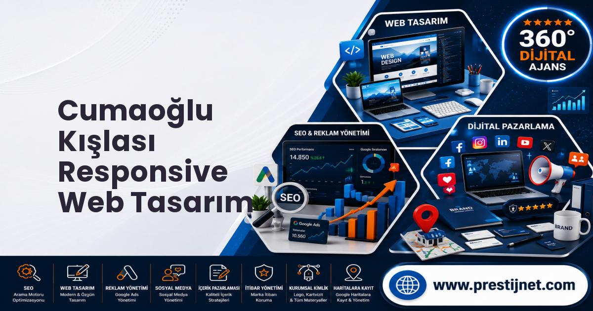 Cumaoğlu Kışlası Responsive Web Tasarım