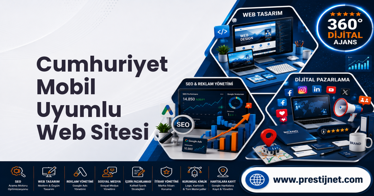 Cumhuriyet Mobil Uyumlu Web Sitesi