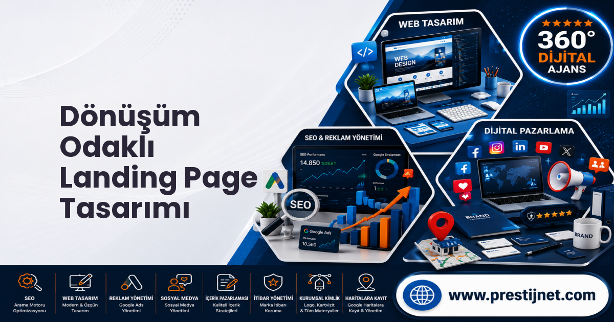 Dönüşüm Odaklı Landing Page Tasarımı
