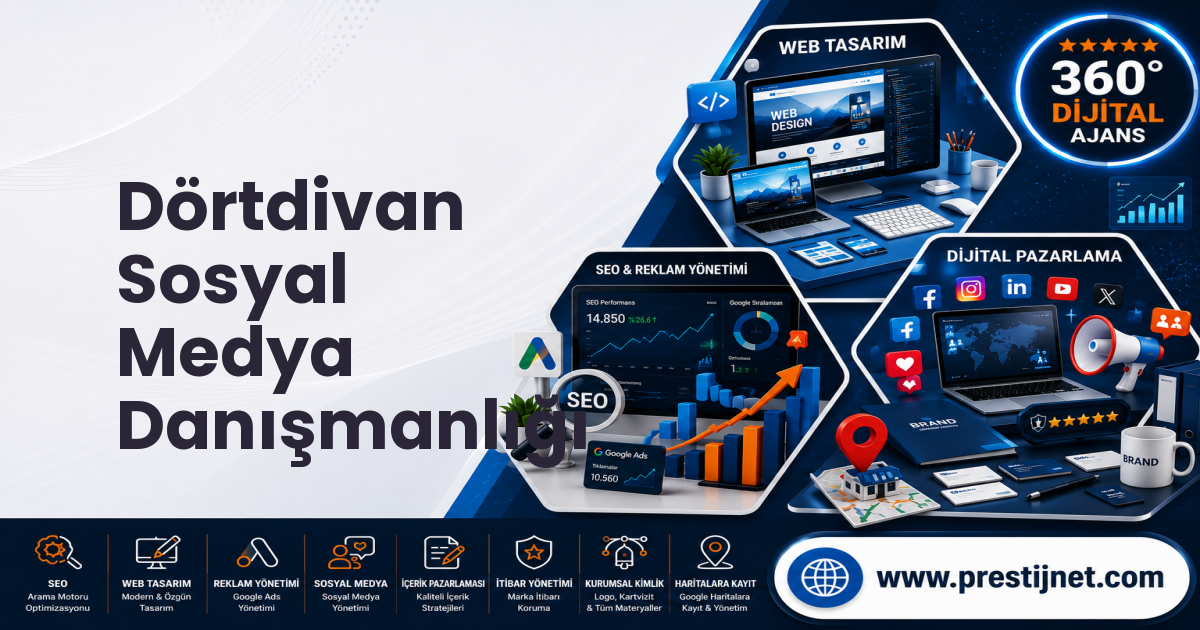 Dörtdivan Sosyal Medya Danışmanlığı