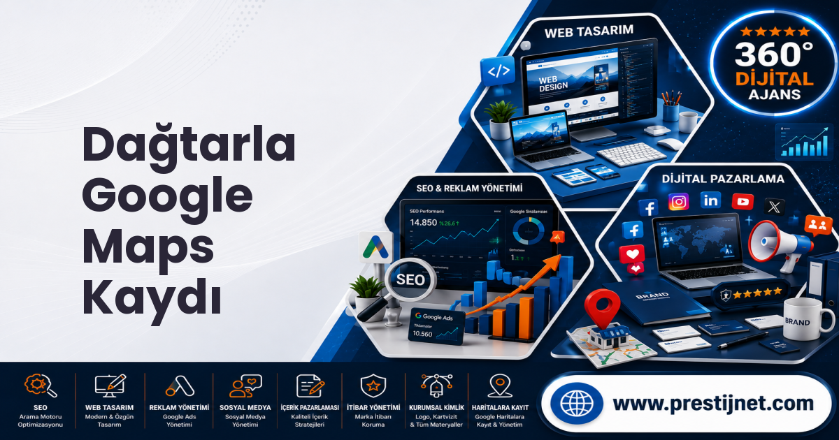 Dağtarla Google Maps Kaydı