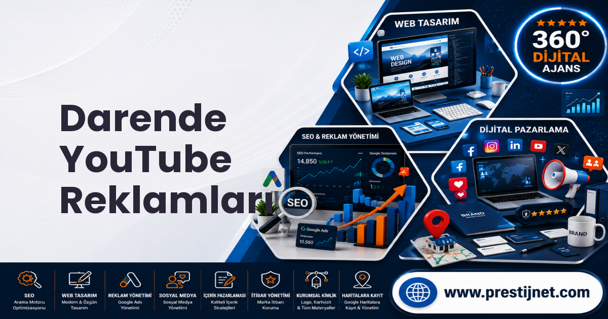 Darende YouTube Reklamları