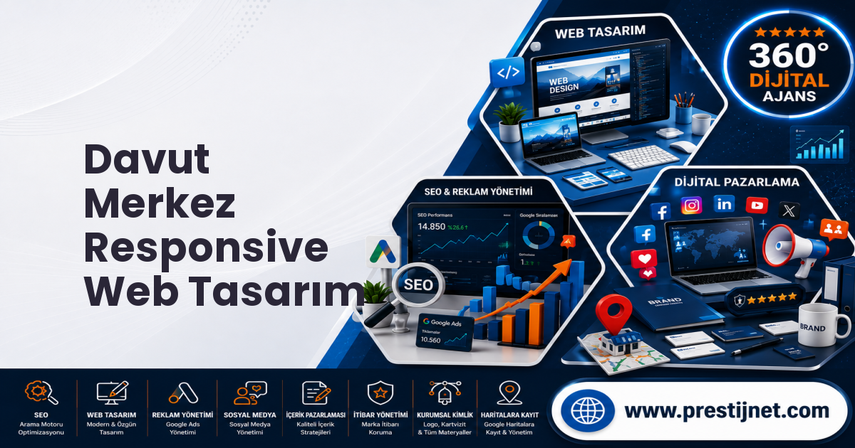 Davut Merkez Responsive Web Tasarım