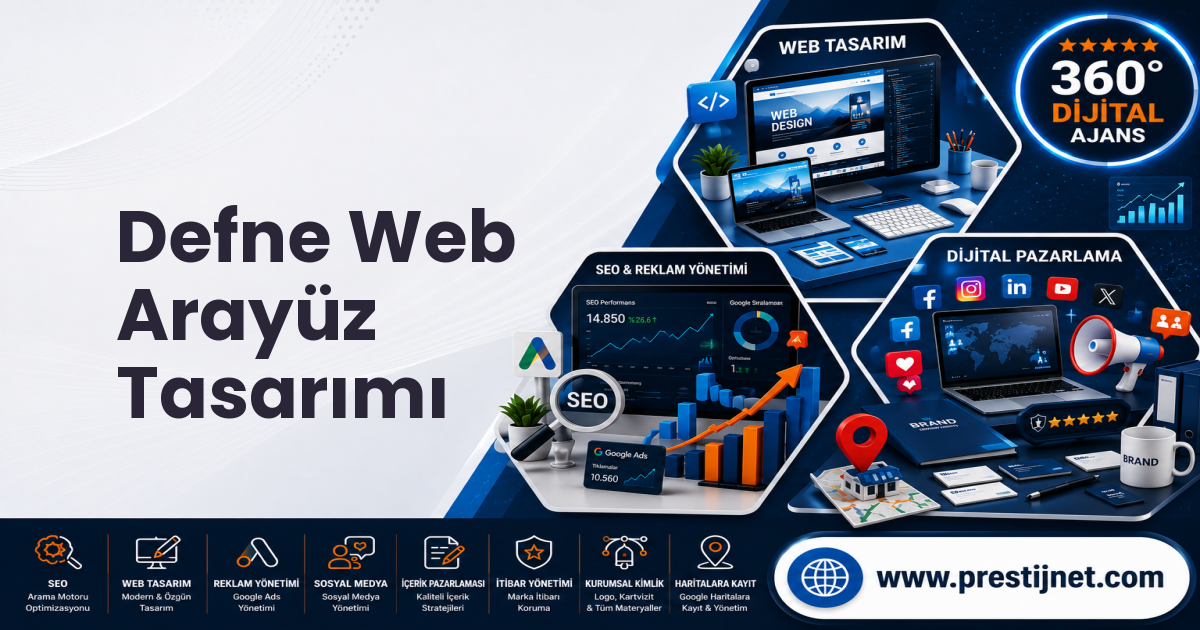 Defne Web Arayüz Tasarımı