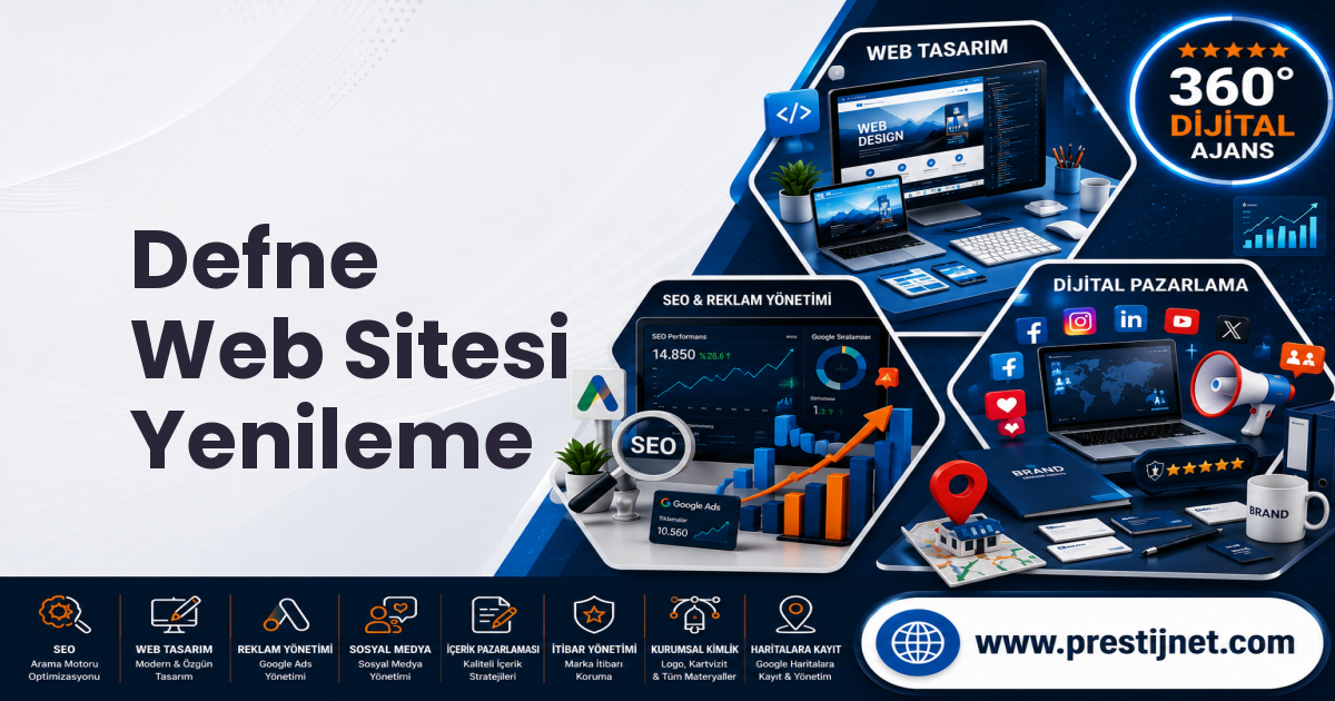 Defne Web Sitesi Yenileme