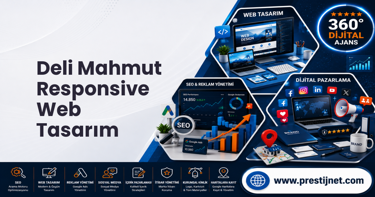 Deli Mahmut Responsive Web Tasarım