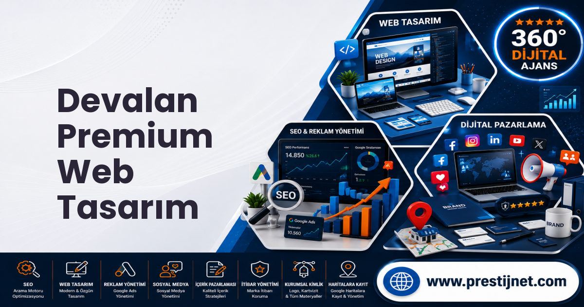 Devalan Premium Web Tasarım
